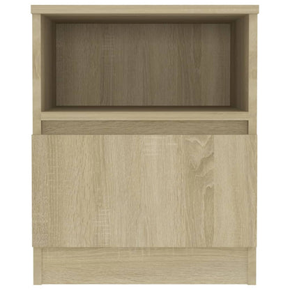Bed Cabinet | Set of 2 | Sonoma oak | Engineered wood | Medium