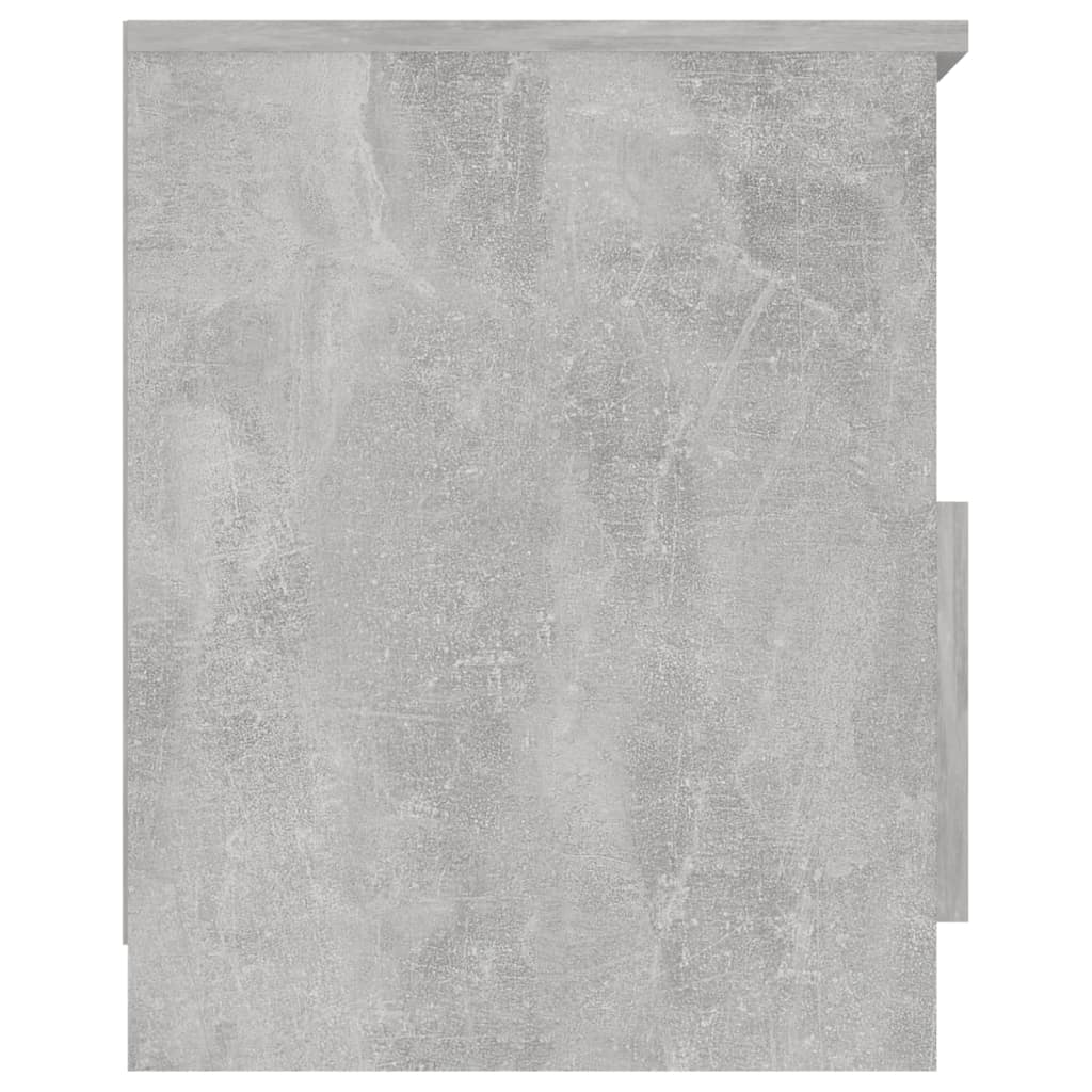 Bed Cabinet | Concrete grey | Engineered wood | Medium | Bed Cabinet