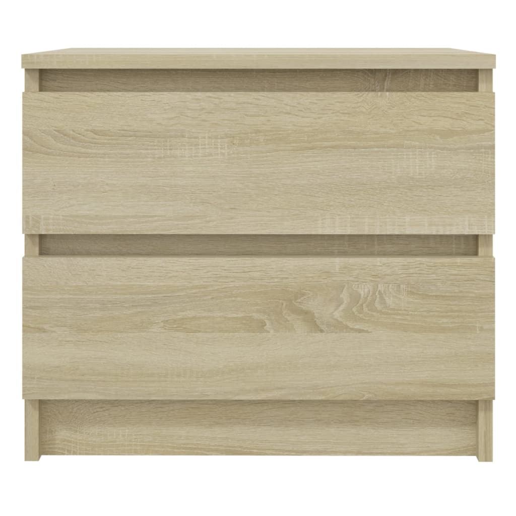 Bed Cabinet | Set of 2 | Sonoma oak | Engineered wood | Standard