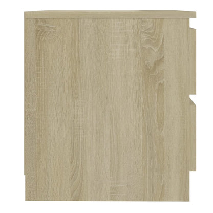 Bed Cabinet | Set of 2 | Sonoma oak | Engineered wood | Standard