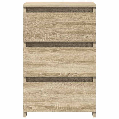 Bed Cabinets 2 pcs Sonoma Oak 40x35x62.5 cm Engineered Wood