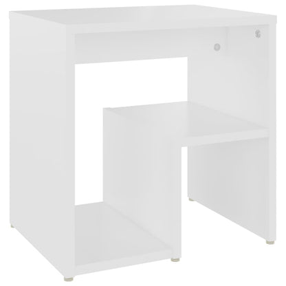Bed Cabinet | White | Engineered wood | Small | Storage | Bedside Table