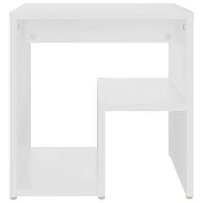 Bed Cabinet | White | Engineered wood | Small | Storage | Bedside Table