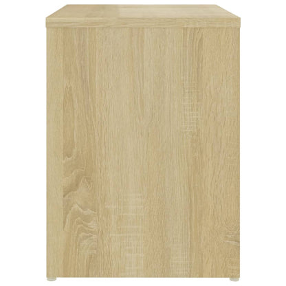 Bed Cabinets 2 pcs Sonoma Oak 40x30x40 cm Engineered Wood