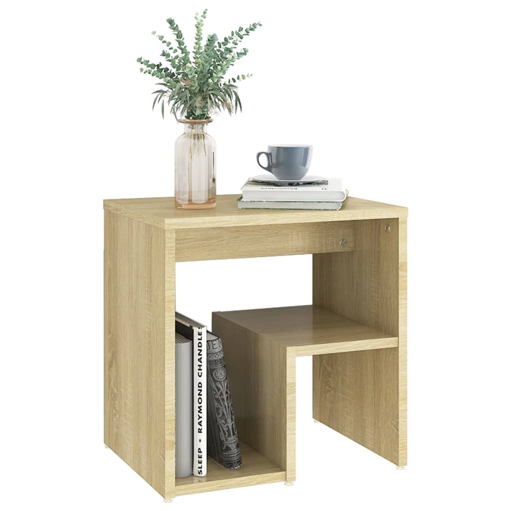 Bed Cabinets 2 pcs Sonoma Oak 40x30x40 cm Engineered Wood