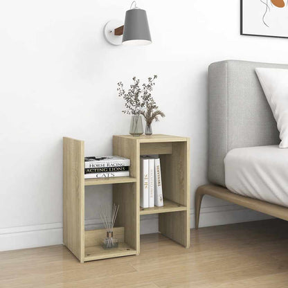 Bedside Cabinet Sonoma Oak 50x30x51.5 cm Engineered Wood