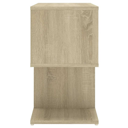 806370 vidaXL Bedside Cabinet Sonoma Oak 50x30x51,5 cm Engineered Wood