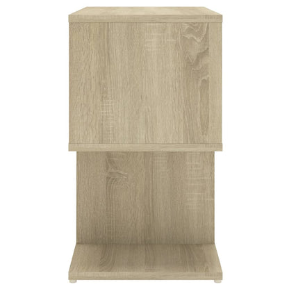 806371 vidaXL Bedside Cabinets 2 pcs Sonoma Oak 50x30x51,5 cm Engineered Wood