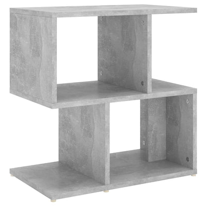 Bedside Cabinet Concrete Grey 50x30x51.5 cm Engineered Wood