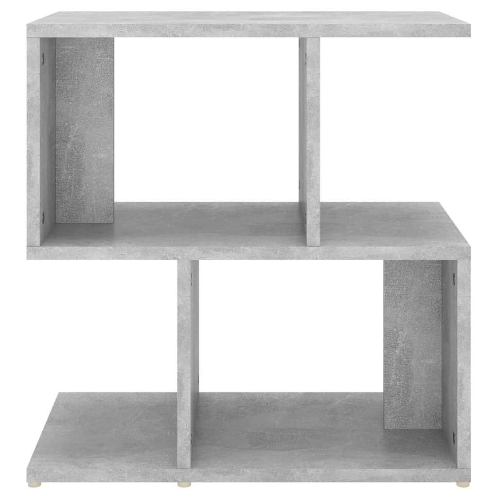 Bedside Cabinet Concrete Grey 50x30x51.5 cm Engineered Wood