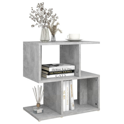 Bedside Cabinets 2 pcs Concrete Grey 50x30x51.5 cm Engineered Wood