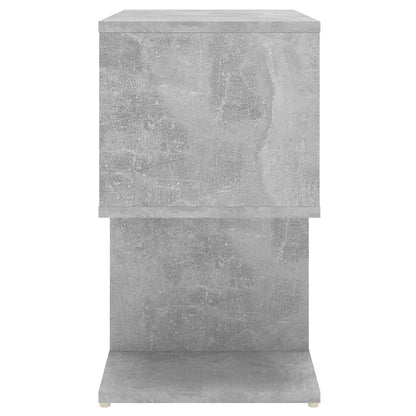 Bedside Cabinets 2 pcs Concrete Grey 50x30x51.5 cm Engineered Wood