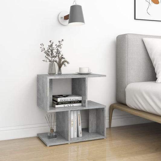 806373 vidaXL Bedside Cabinets 2 pcs Concrete Grey 50x30x51,5 cm Engineered Wood