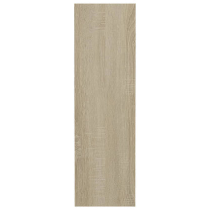 Wall Shoe Cabinets 2 pcs Sonoma Oak 60x18x60cm Engineered Wood