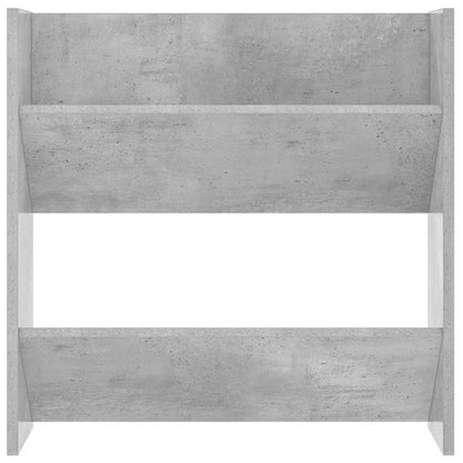 Wall Shoe Cabinets 2 pcs Concrete Grey 60x18x60 cm Engineered Wood