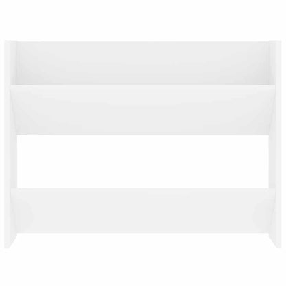 Wall Shoe Cabinet 2 pcs White 80x18x60 cm Engineered Wood