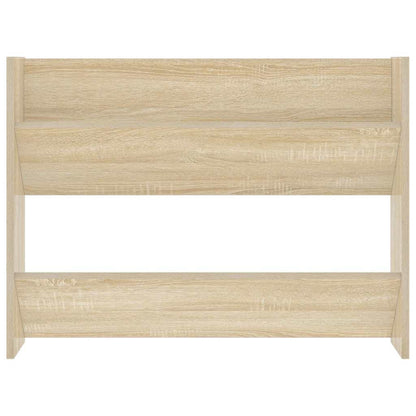 Wall Shoe Cabinets 2 pcs Sonoma Oak 80x18x60cm Engineered Wood