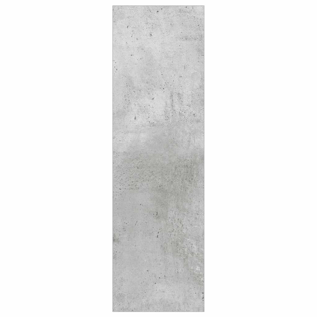 Wall Shoe Cabinets 2 pcs Concrete Grey 80x18x60 cm Engineered Wood