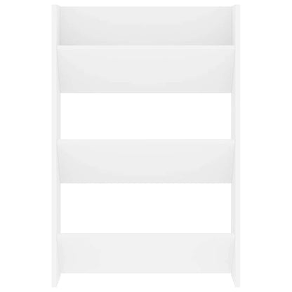 Wall Shoe Cabinet White 60x18x90 cm Engineered Wood