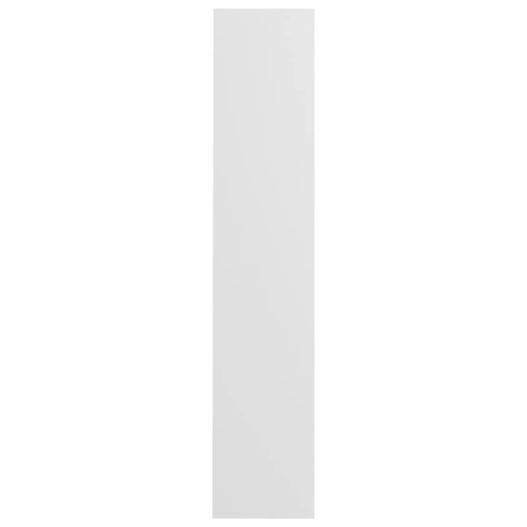 Wall Shoe Cabinets 2 pcs  White 60x18x90 cm Engineered Wood