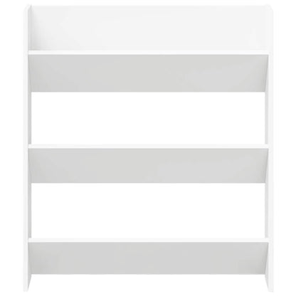Wall Shoe Cabinets 2 pcs  White 80x18x90 cm Engineered Wood