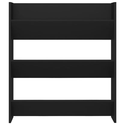 Wall Shoe Cabinet | Black | Engineered wood | Medium