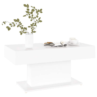 Coffee Table | White | Engineered Wood | Medium | Durable | Coffee Table