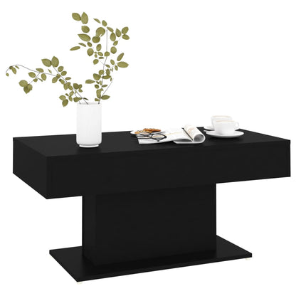 Coffee Table | Black | Engineered wood | Medium | Durable | Coffee Table