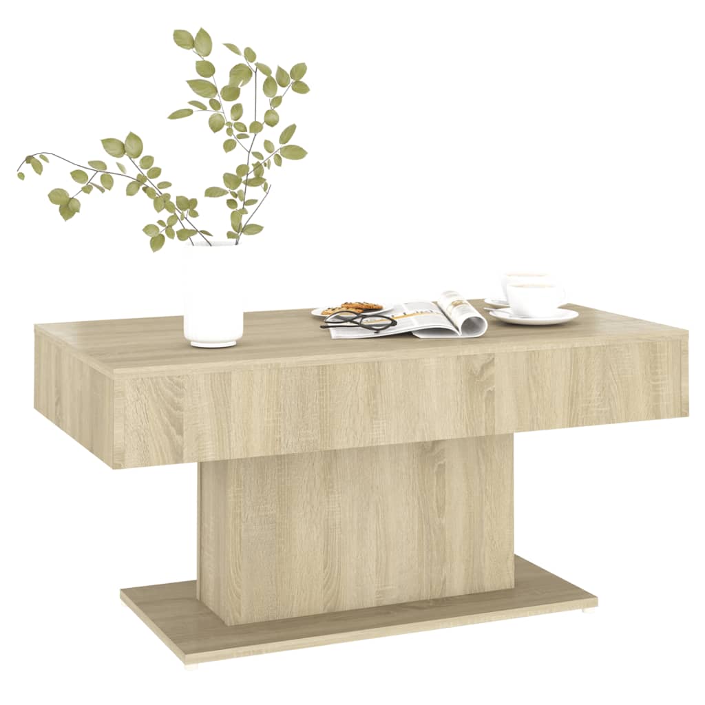 Coffee Table | Sonoma Oak | Engineered Wood | Medium | Durable