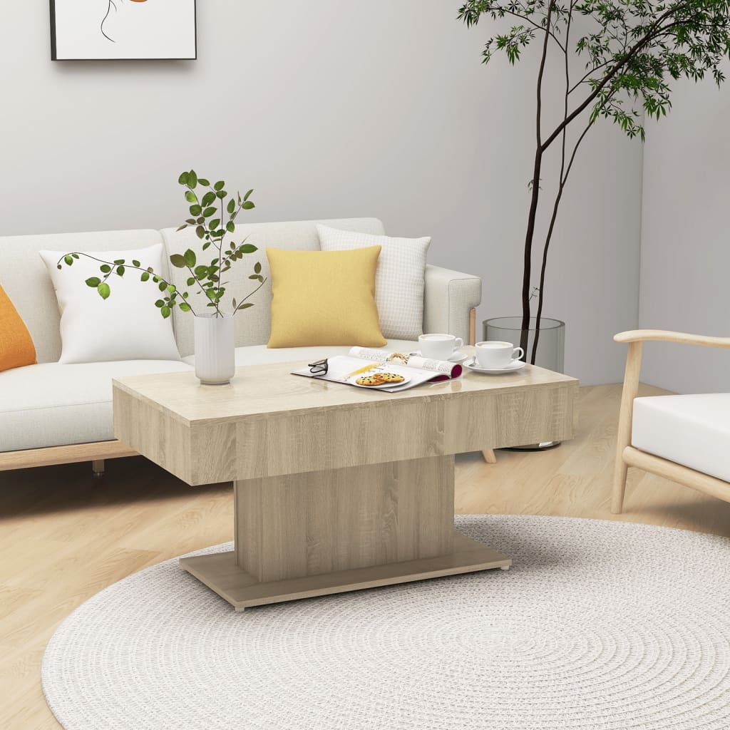 Coffee Table | Sonoma Oak | Engineered Wood | Medium | Durable