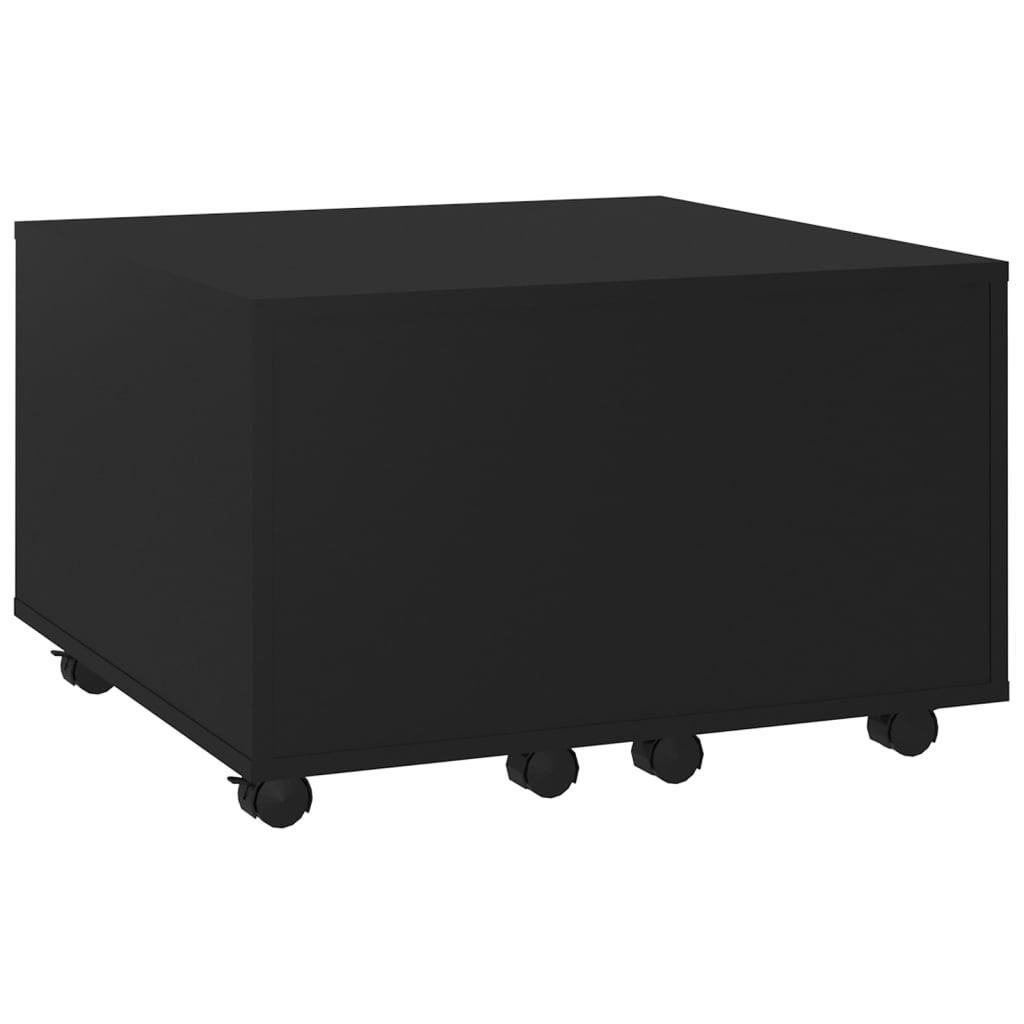 Coffee Table | Black | Engineered wood | Small | Extendable