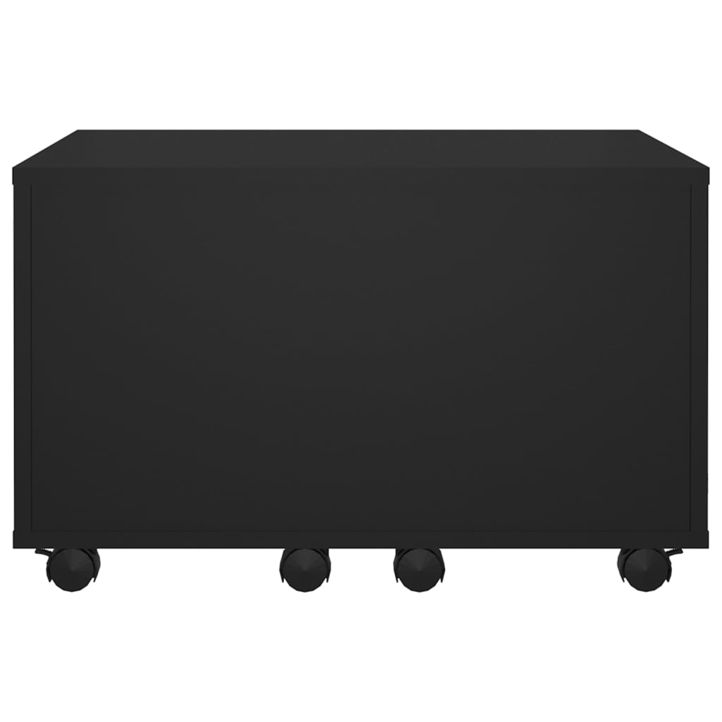 Coffee Table | Black | Engineered wood | Small | Extendable