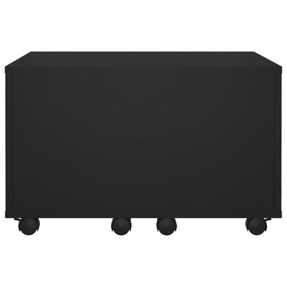 Coffee Table | Black | Engineered wood | Small | Extendable