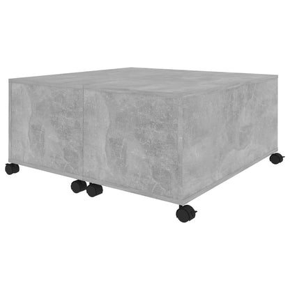 Coffee Table | Concrete Grey | Engineered Wood | Medium |  Extendable