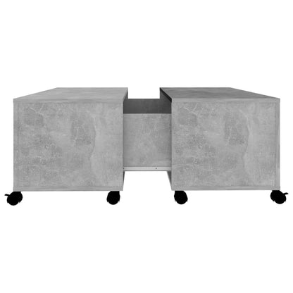 Coffee Table | Concrete Grey | Engineered Wood | Medium |  Extendable