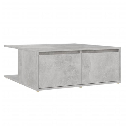 Coffee Table | Concrete grey | Engineered wood | 80cm x 80cm