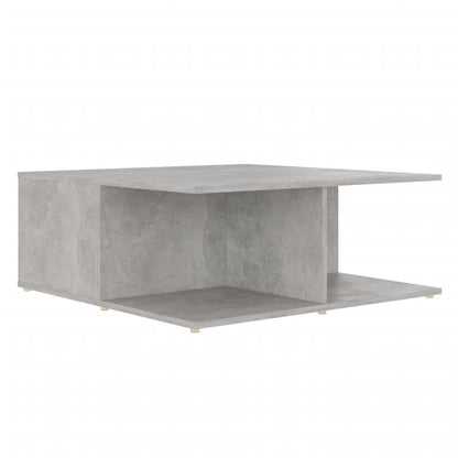 Coffee Table | Concrete grey | Engineered wood | 80cm x 80cm