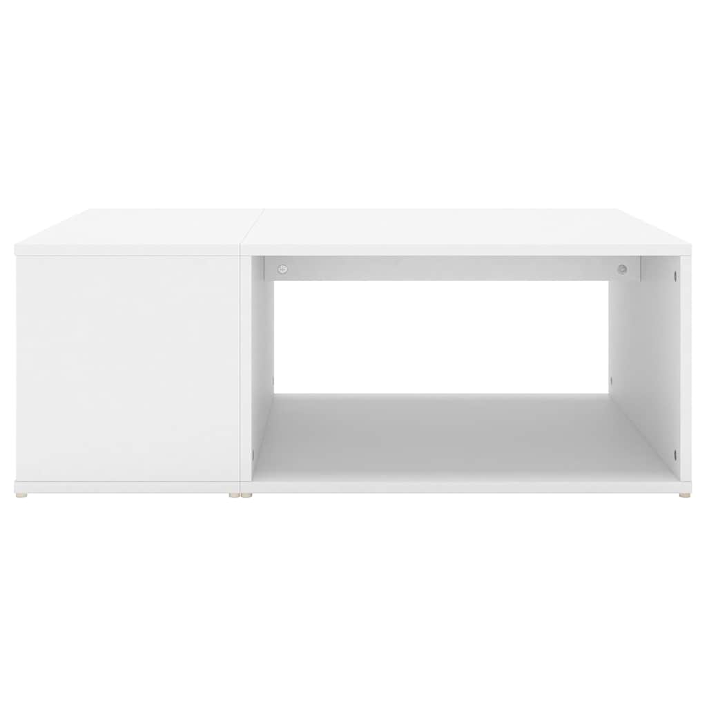 806903 vidaXL Coffee Table White 90x67x33 cm Engineered Wood