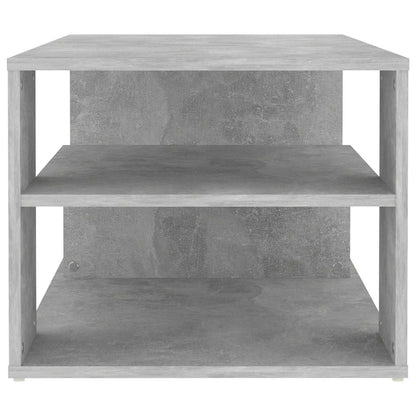 806925 vidaXL Coffee Table Concrete Grey 100x50x40 cm Engineered Wood