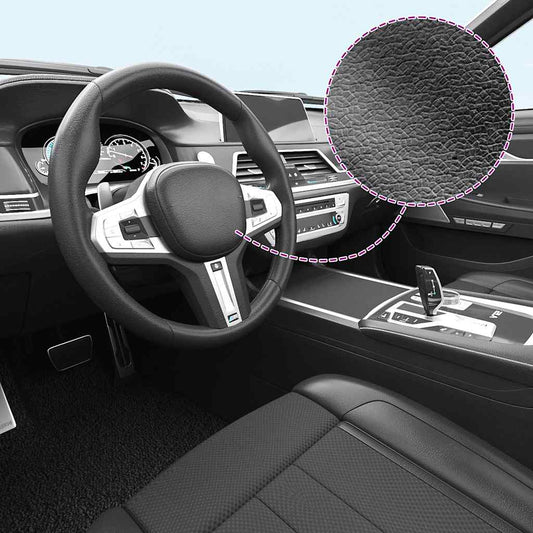 Car Films 2 pcs Matt Black 100x150 cm+50x150 cm