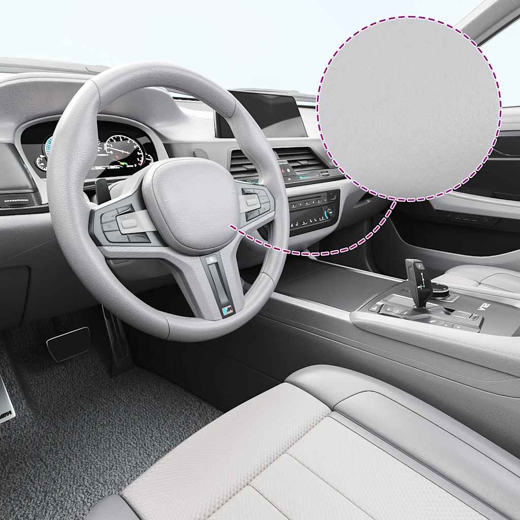 Car Films 2 pcs Matt Silver 100x150 cm+50x150 cm