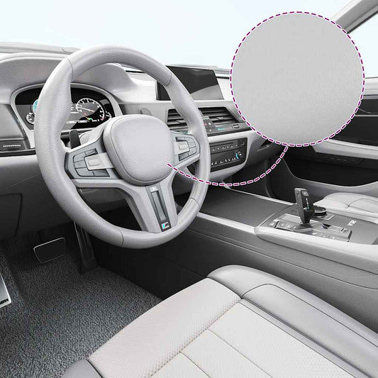 Car Films 2 pcs Matt Silver 100x150 cm+50x150 cm