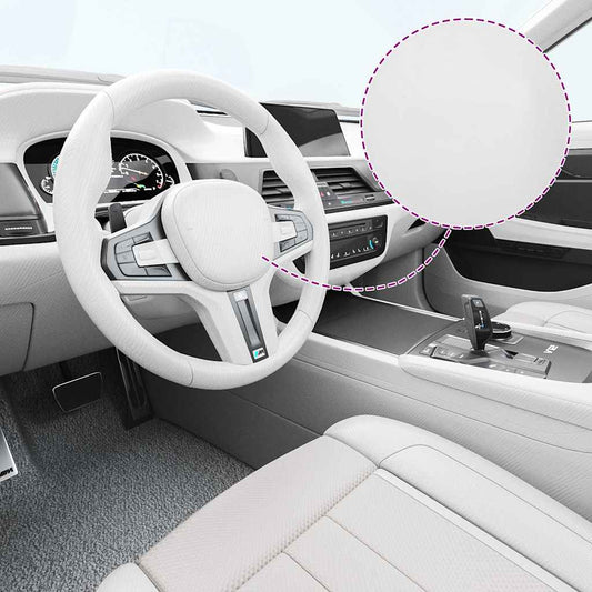 Car Films 2 pcs 4D White 100x150 cm+50x150 cm