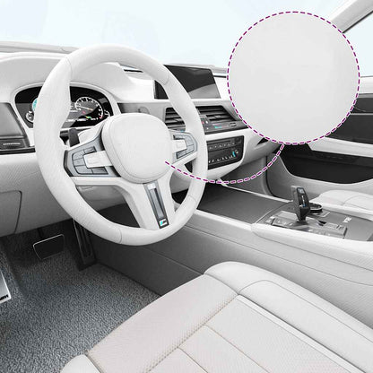 Car Films 2 pcs 4D White 100x150 cm+50x150 cm