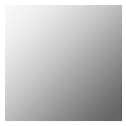 3078638 vidaXL Wall Mirror with LED Lights Square Glass (245700+335864)