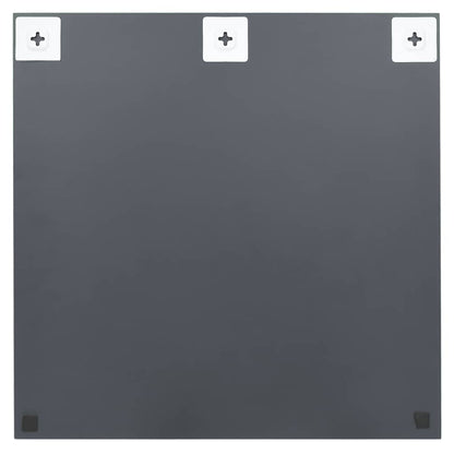 Wall Mirror with LED Lights Square Glass