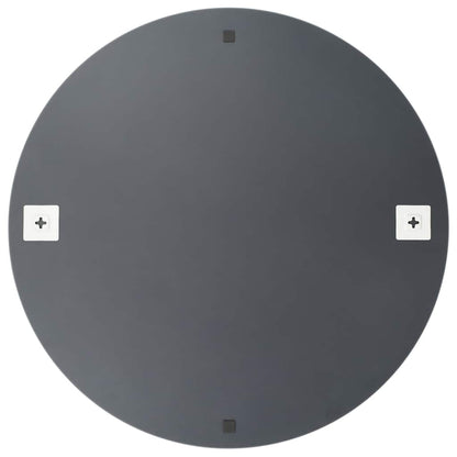 Wall Mirror with LED Lights Round Glass