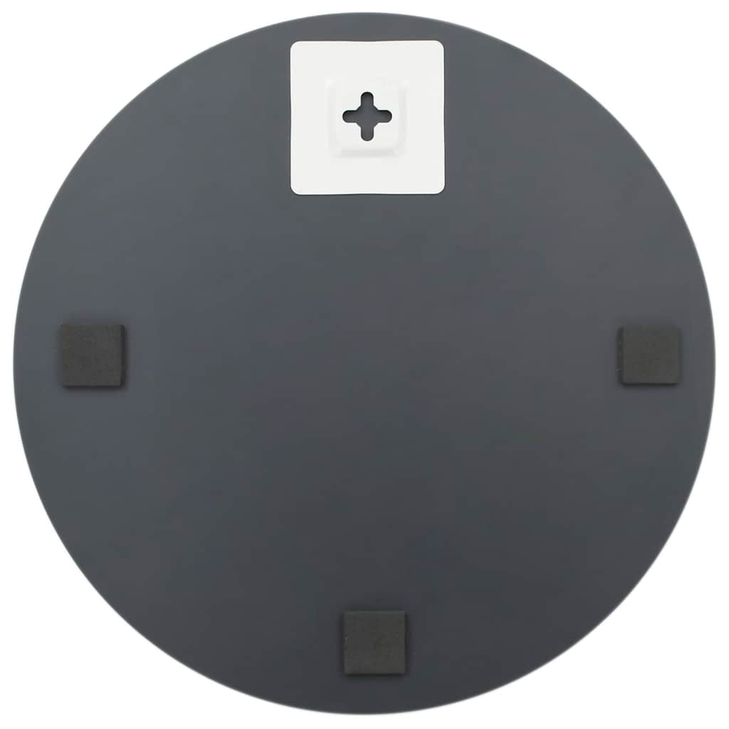 Wall Frameless Mirror with LED Lights Round Glass