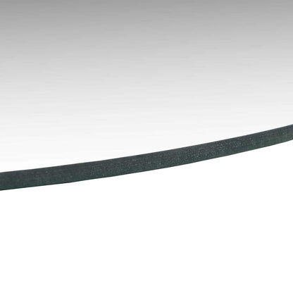 Wall Frameless Mirror with LED Lights Round Glass