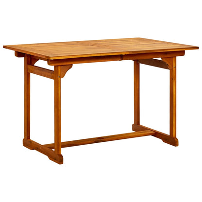 Garden Dining Set | Natural Wood | Solid Acacia Wood | 5 Piece Set